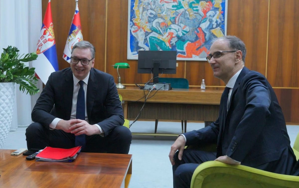 Vucic names academic as PM candidate, as demonstrators take protest to Strasbourg