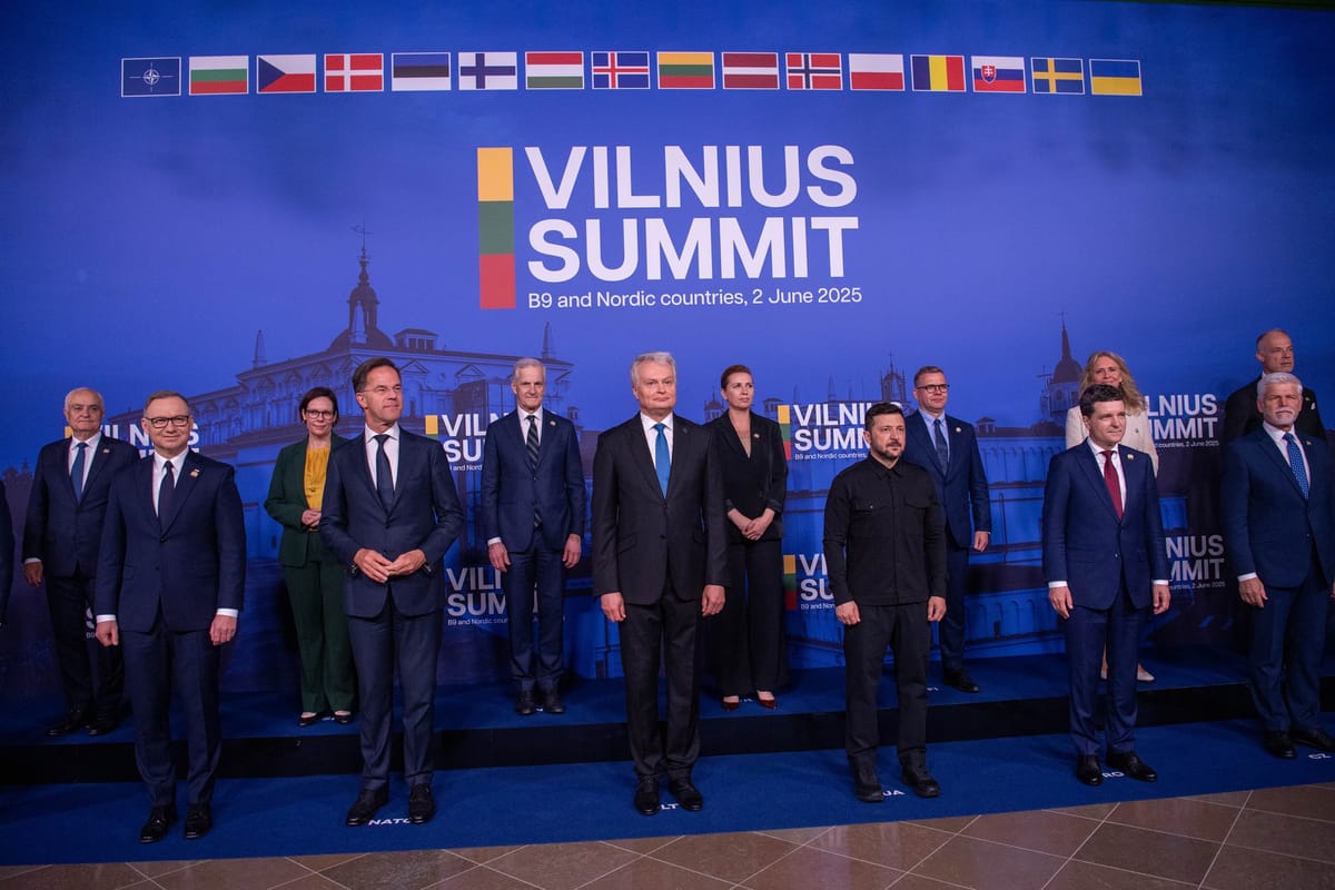 CEE leaders push for more weapons, NATO spending, at Vilnius summit