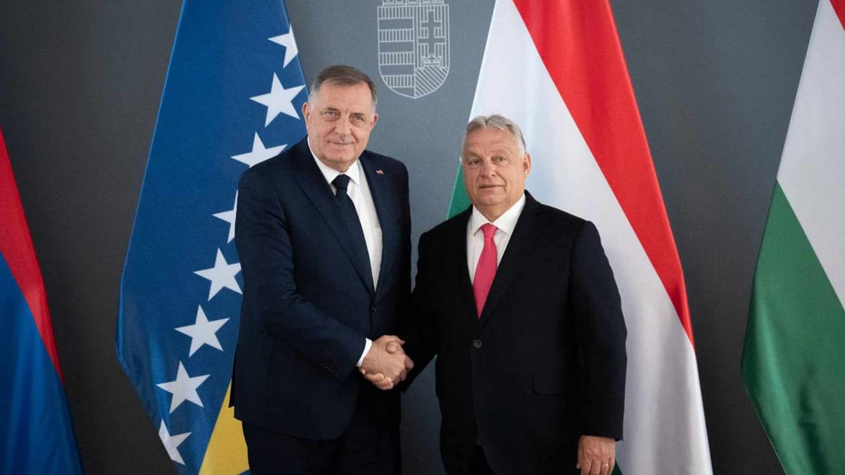 Orbán receives Dodik, despite international warrant