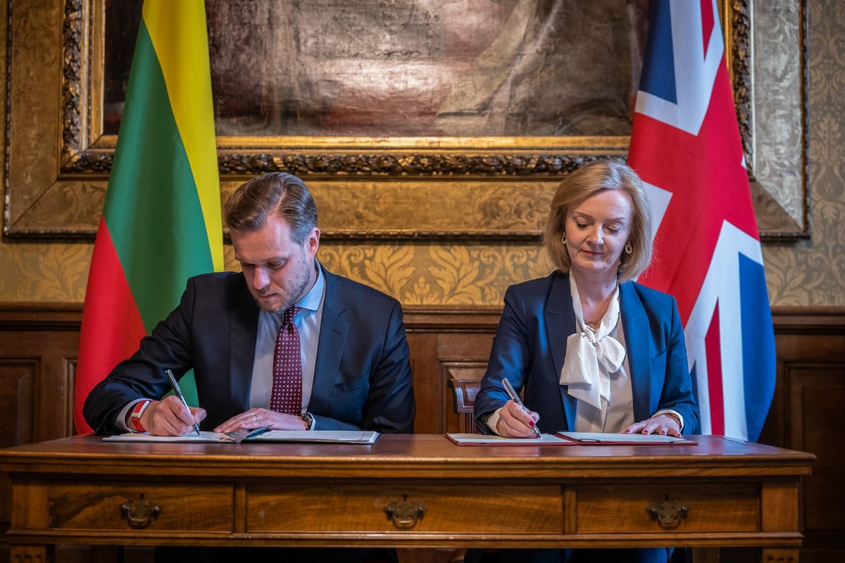 Lithuanian FM opens up to The Spectator, as country strengthens security, trade with UK