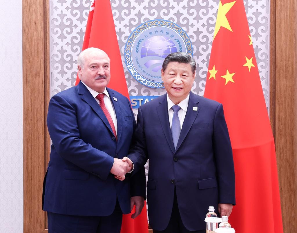 Chinese troops drill near Belarus-Poland border