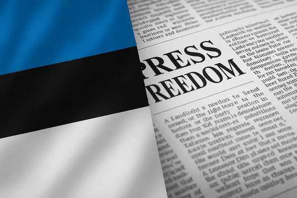Estonia climbs to second in global press freedom rankings, Czechia makes top ten