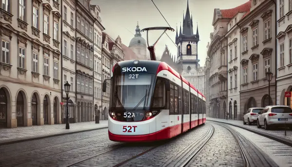 Prague expands airport, revamps tram service