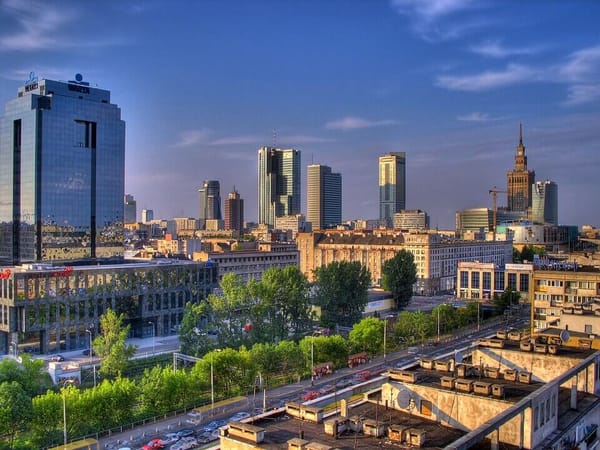 Warsaw cityline