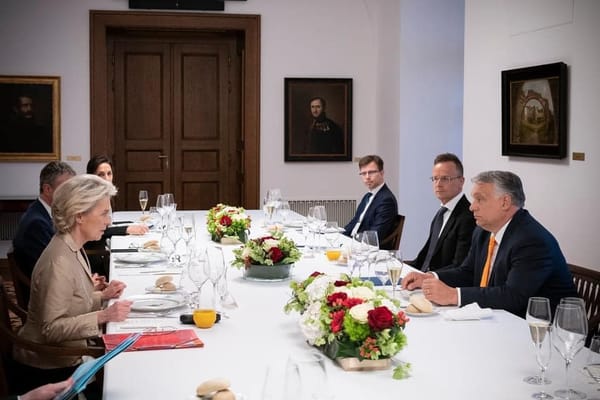 Von der Leyen makes surprise visit to Budapest