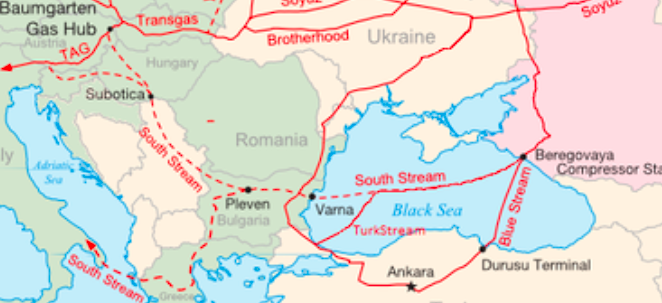 Turkstram Map As Russia turns off the taps, Hungary negotiates deal to get gas ...