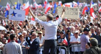 Donald Tusk declares victory in Polish elections